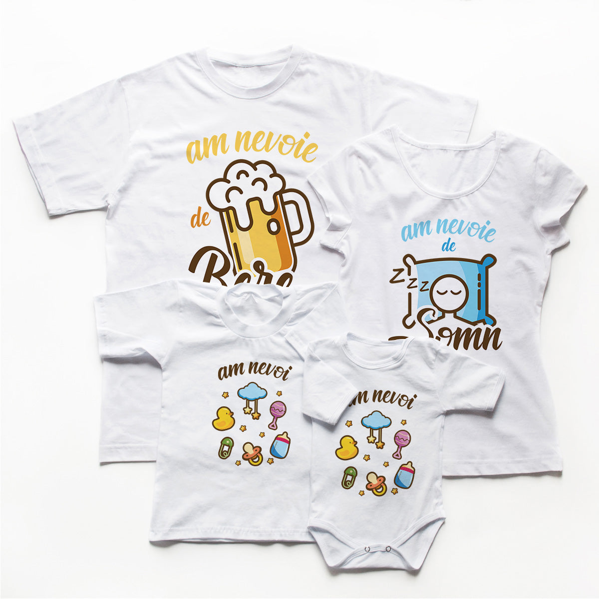 Simulare tricouri familie Nevoi 1