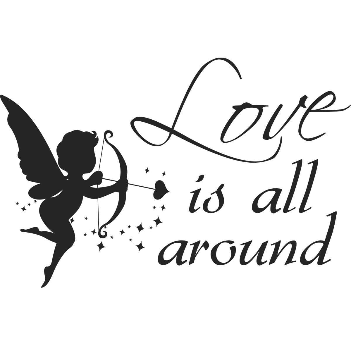 Sticker decorativ Cupidon 1