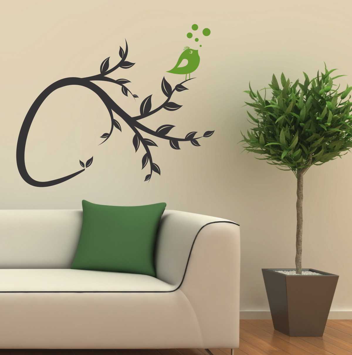 Sticker perete Bird Tree 1