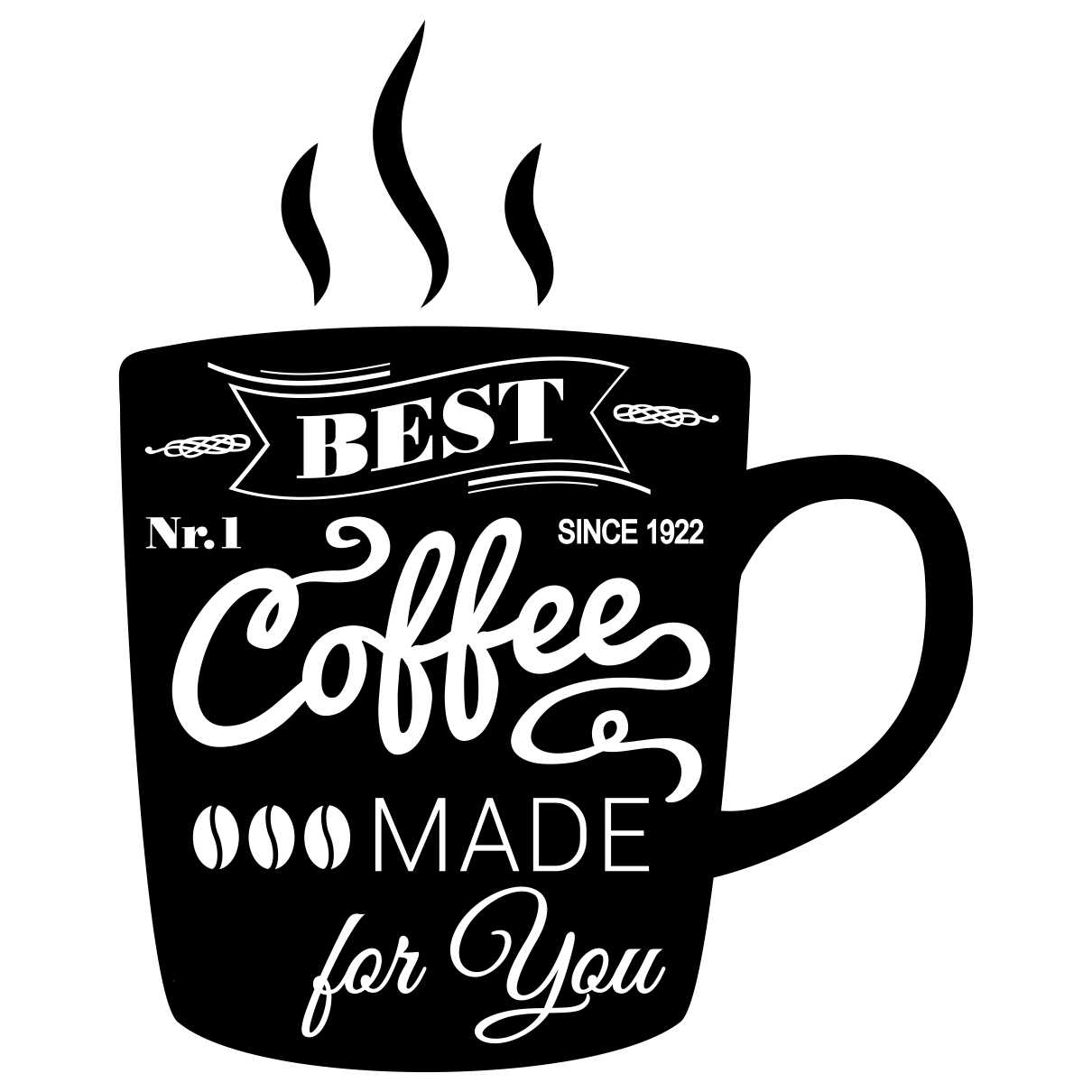 Sticker perete Coffee Cup 1