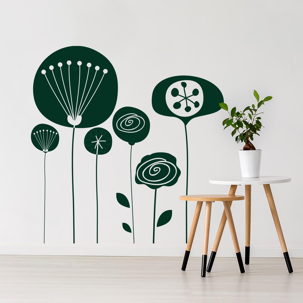 Sticker perete Cute Flowers 1
