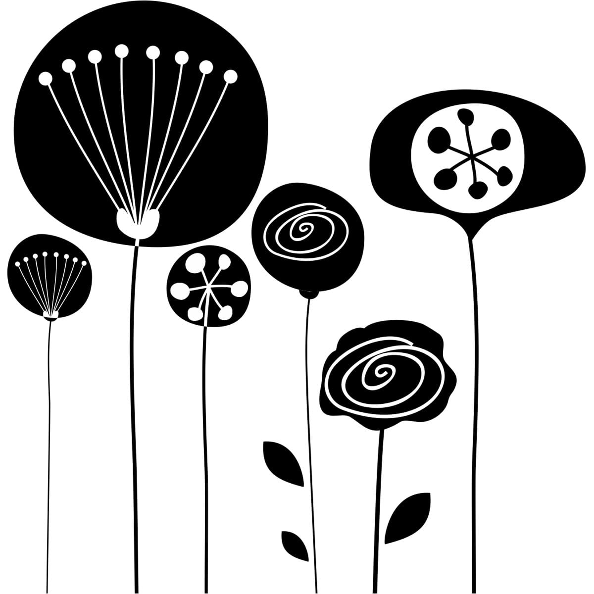 Sticker perete Cute Flowers 1