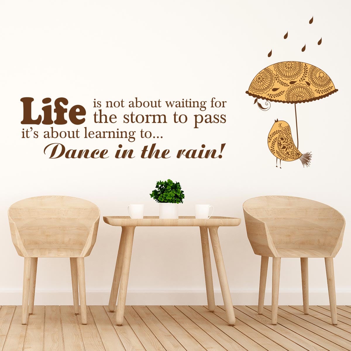 Sticker perete Dance in the Rain 1