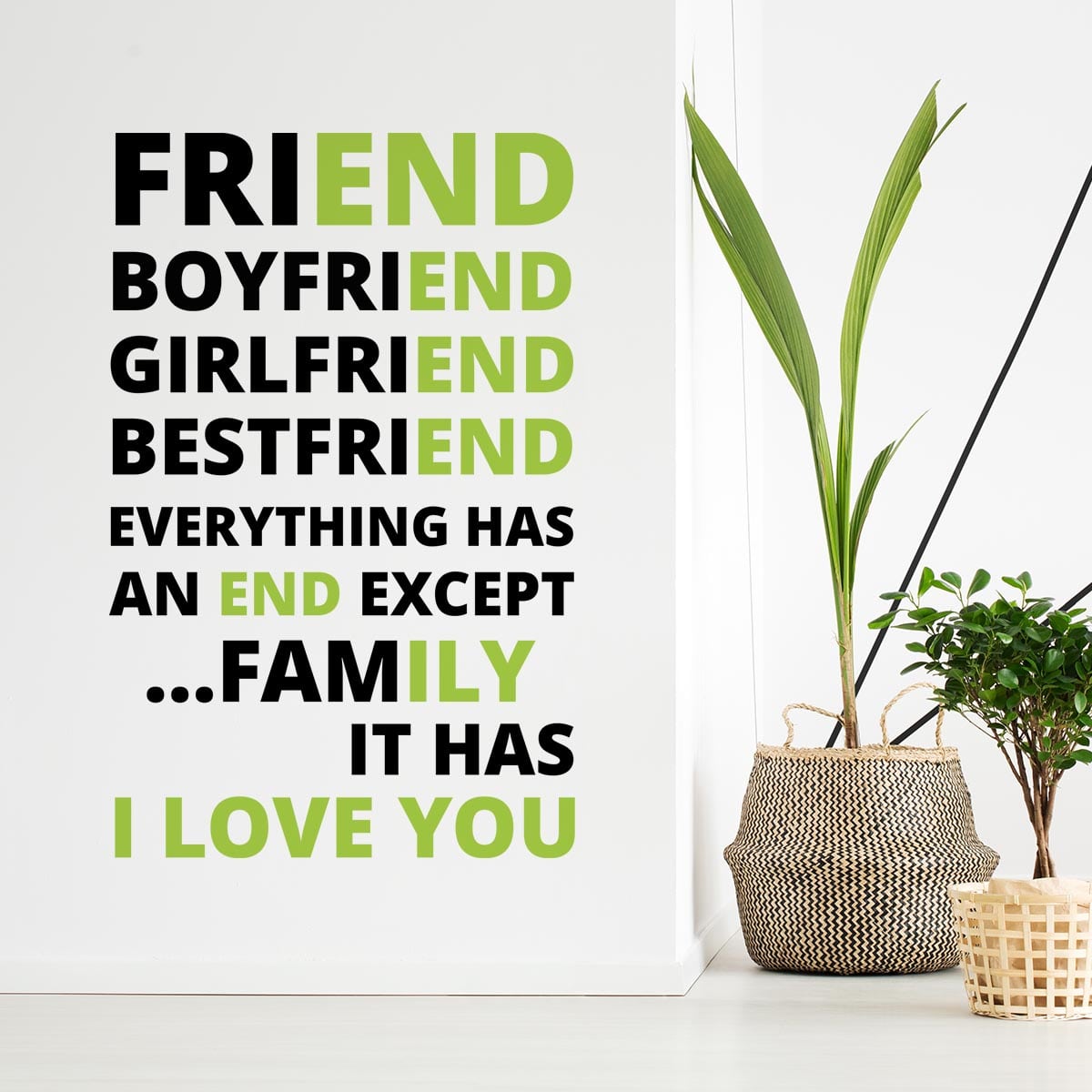 Sticker perete Family Love 1