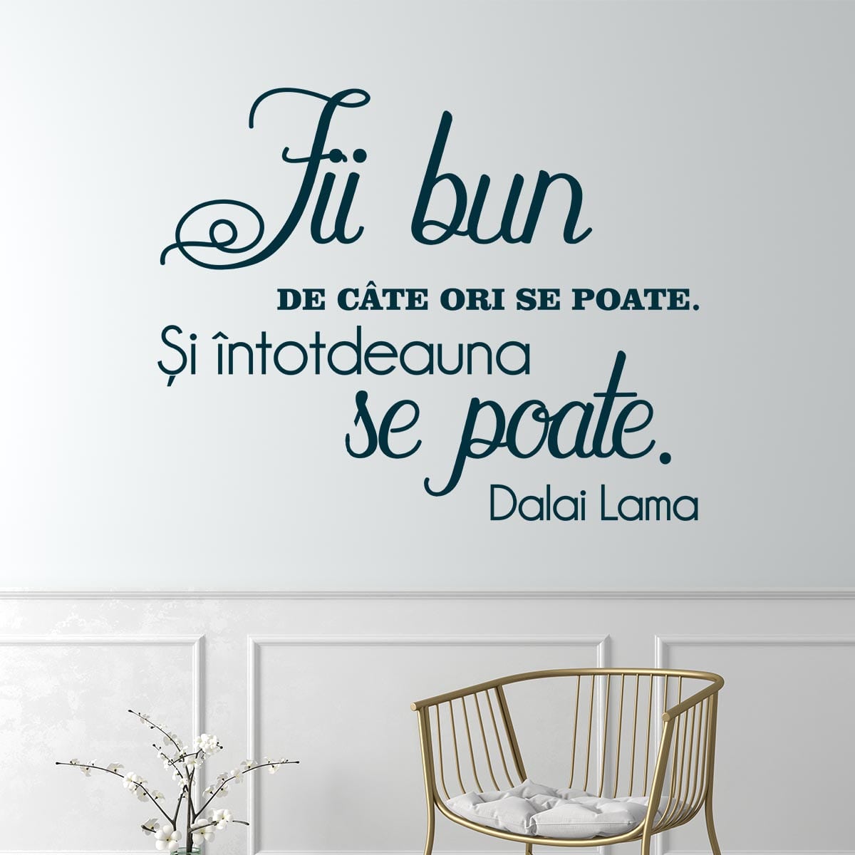 Sticker perete Fii bun 1