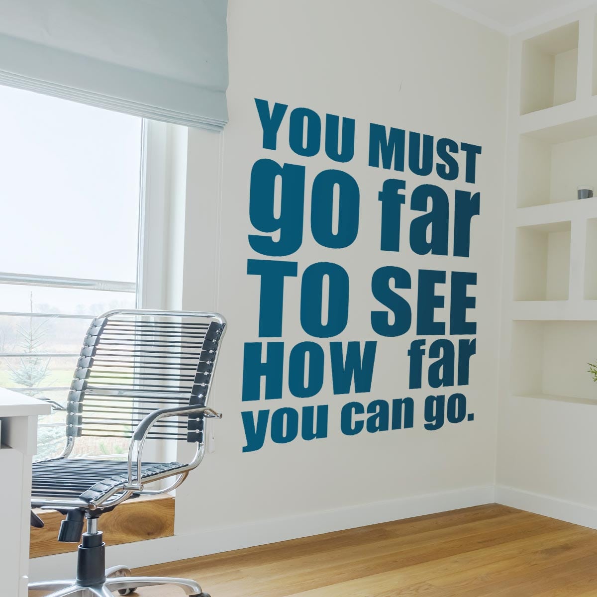 Sticker perete Go forward 1