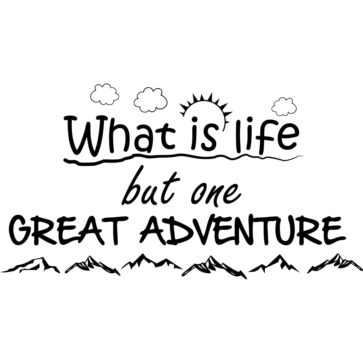 Sticker perete Great Adventure 1