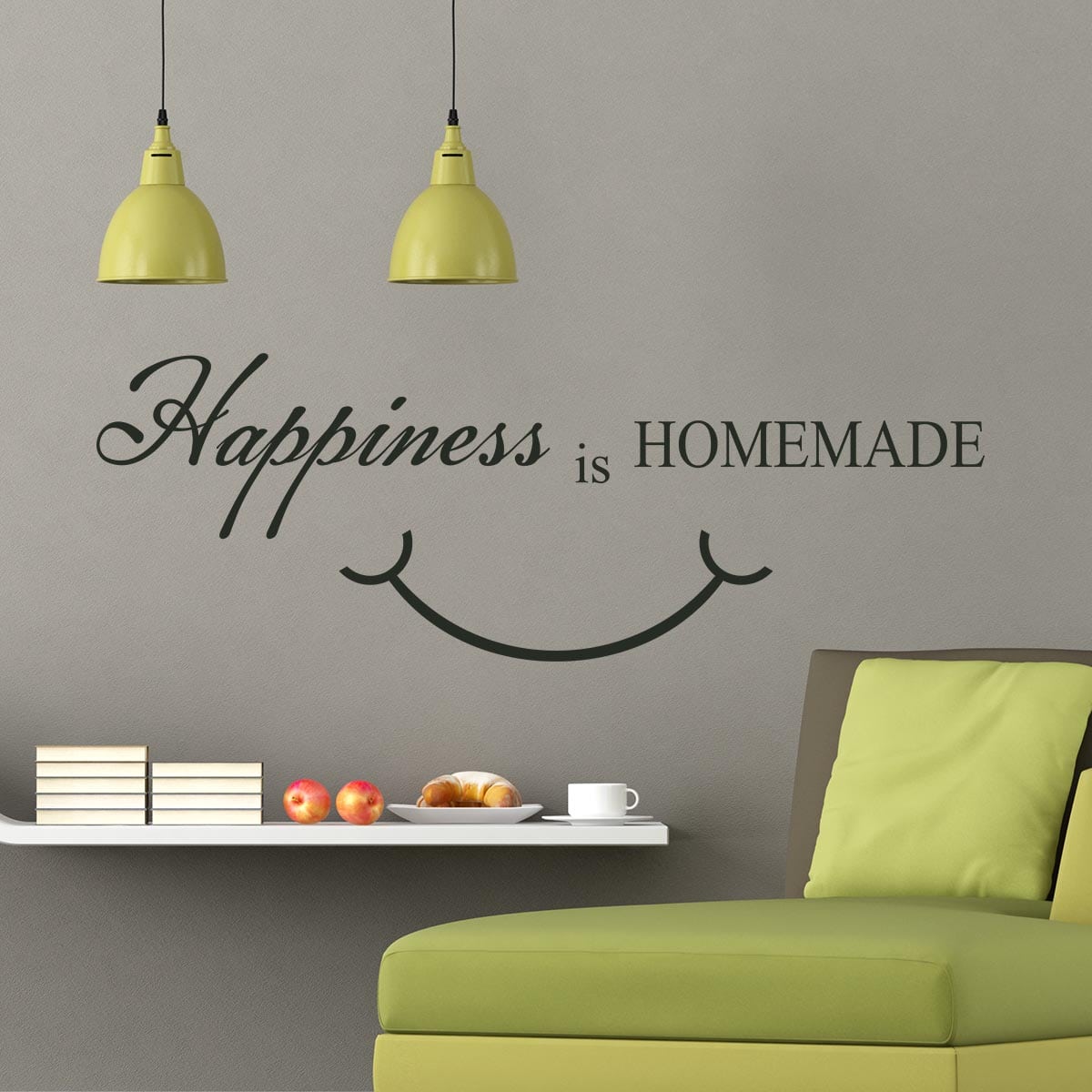 Sticker perete Happiness 1