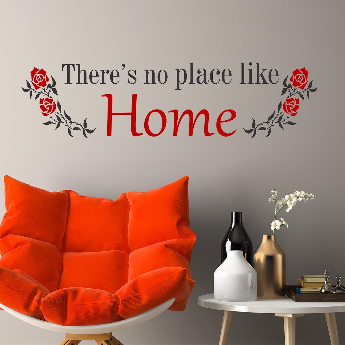 Sticker perete No place like home 1