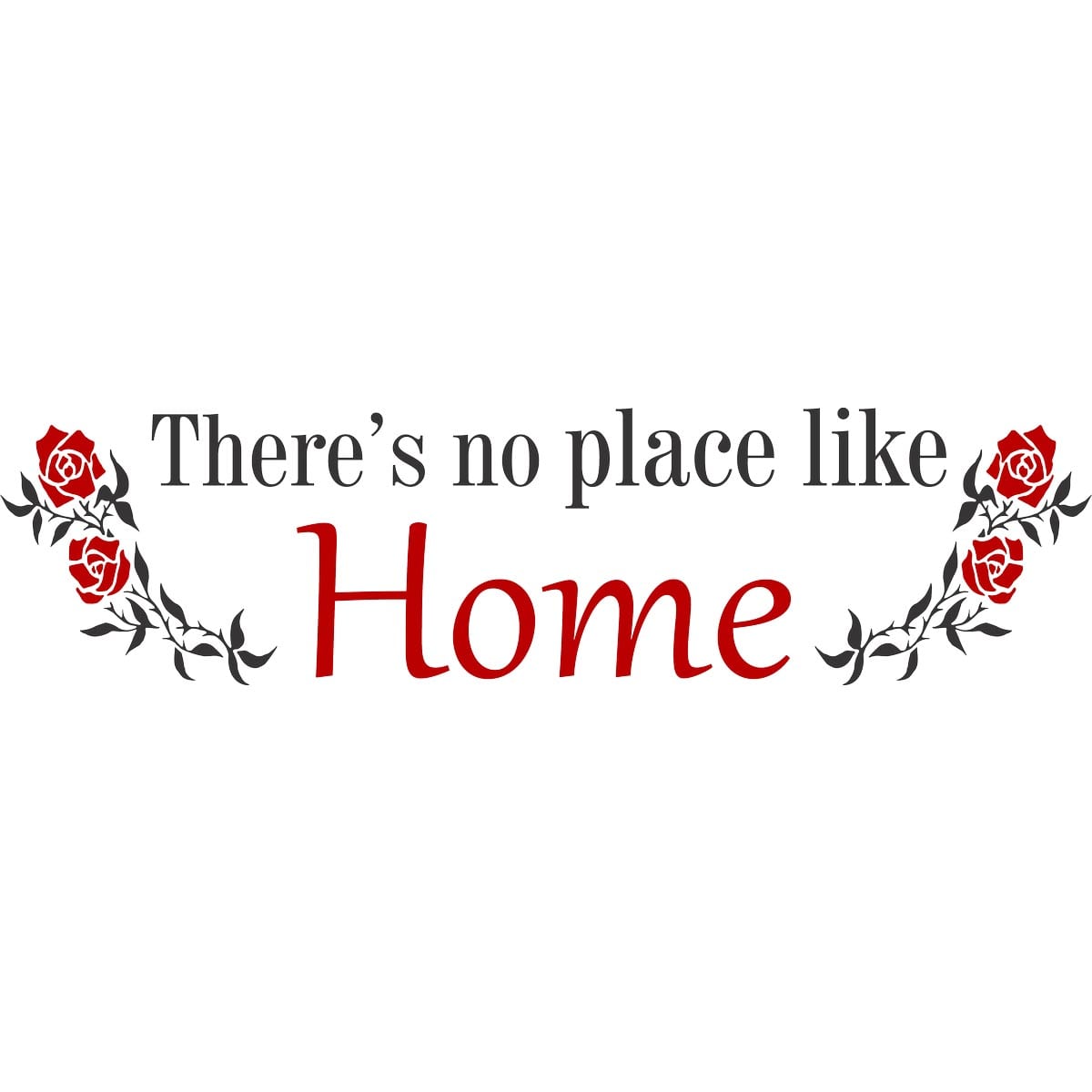 Sticker perete No place like home 1