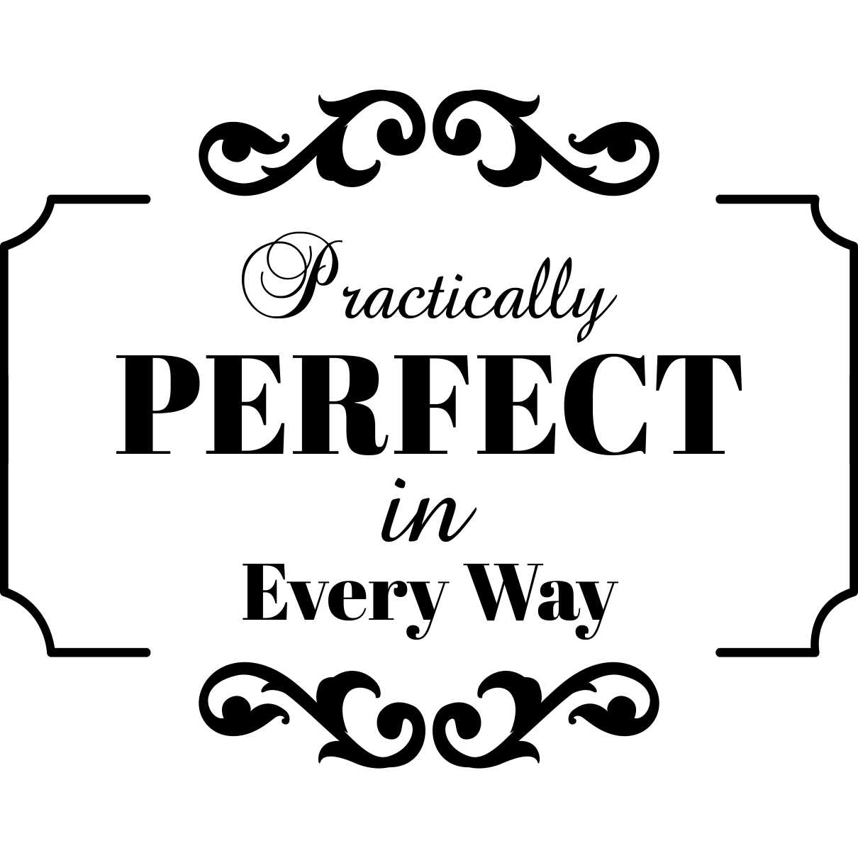 Sticker perete Perfect 1