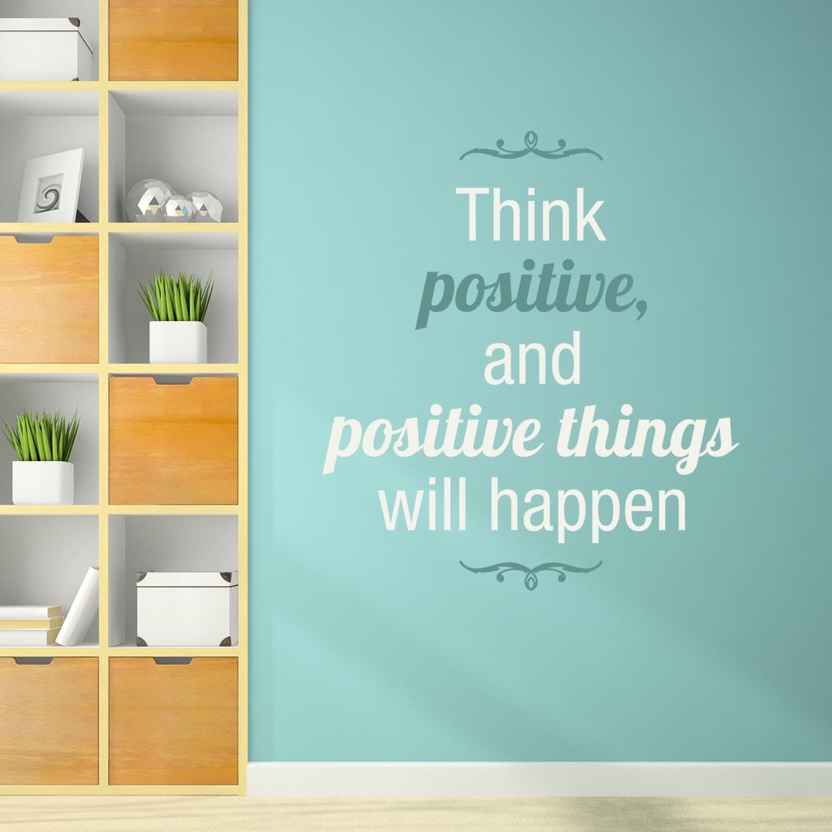 Sticker perete Positive 1