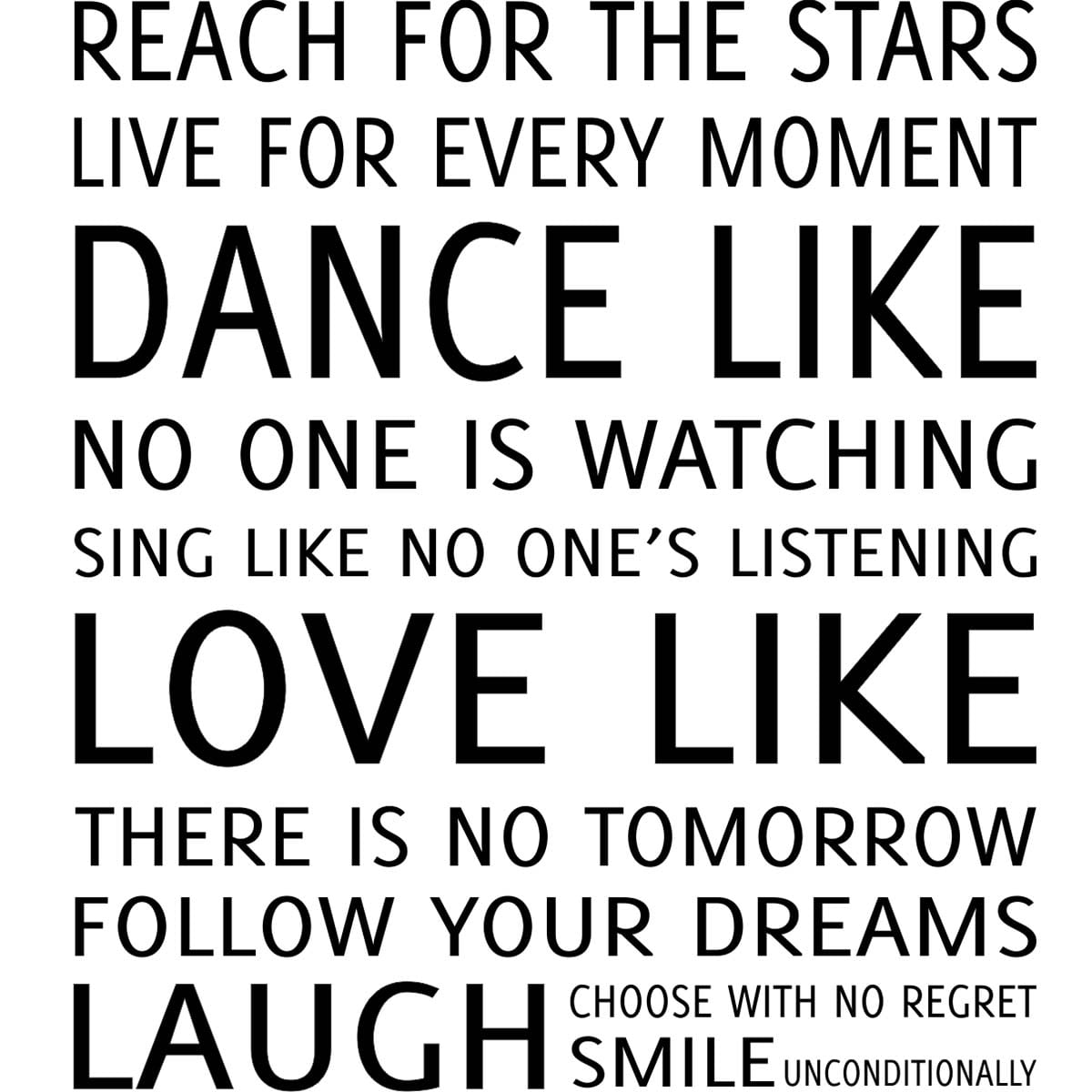 Sticker perete Reach for the Stars 1