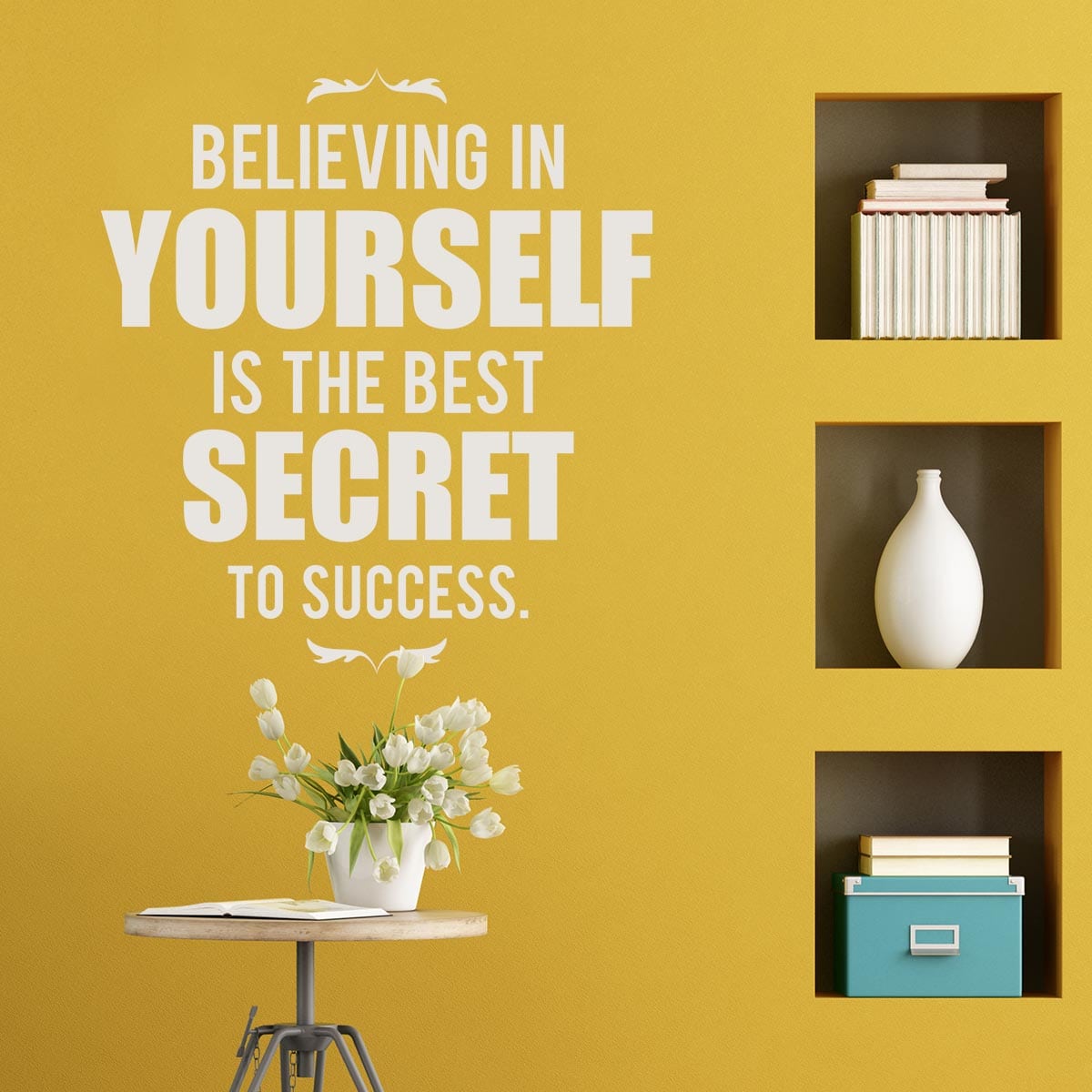 Sticker perete Secret for Succes 1