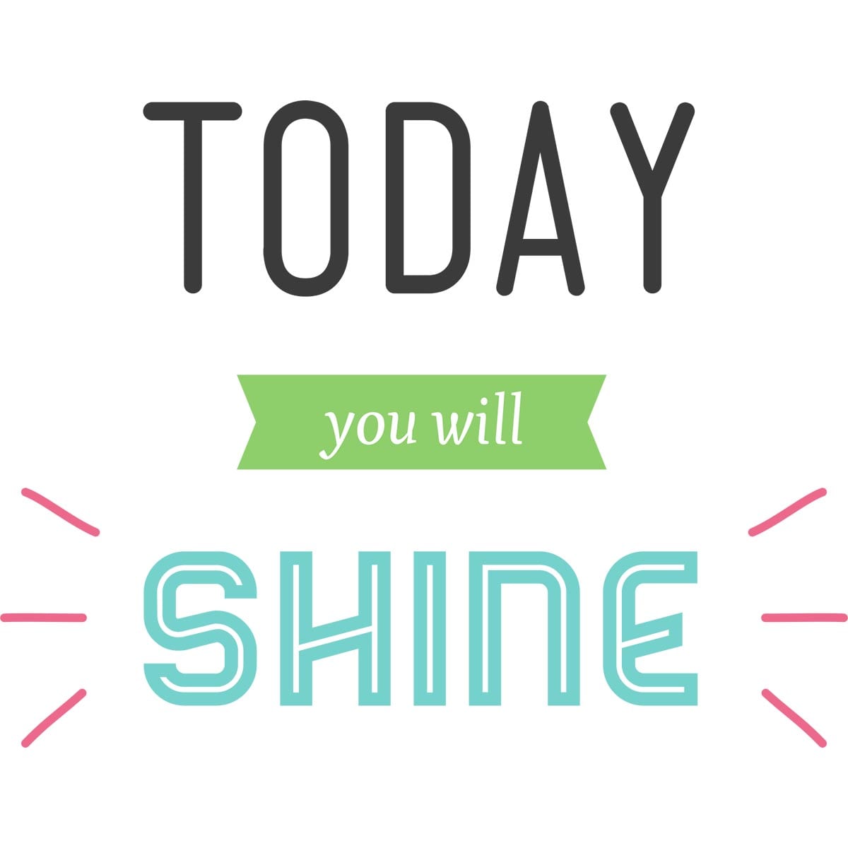 Sticker perete Shine 1