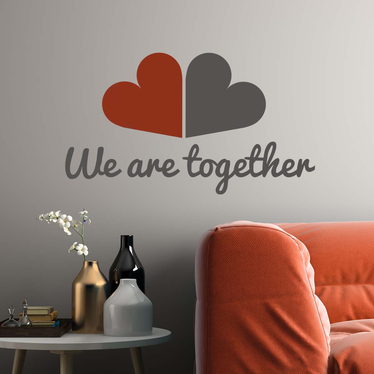 Sticker perete Together 1