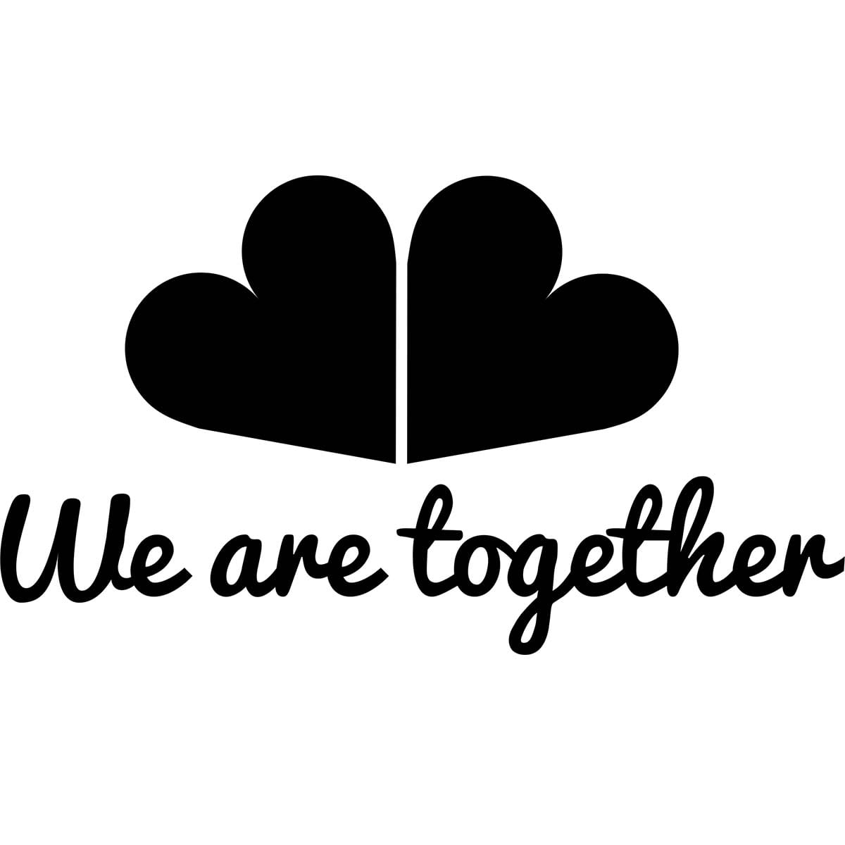 Sticker perete Together 1