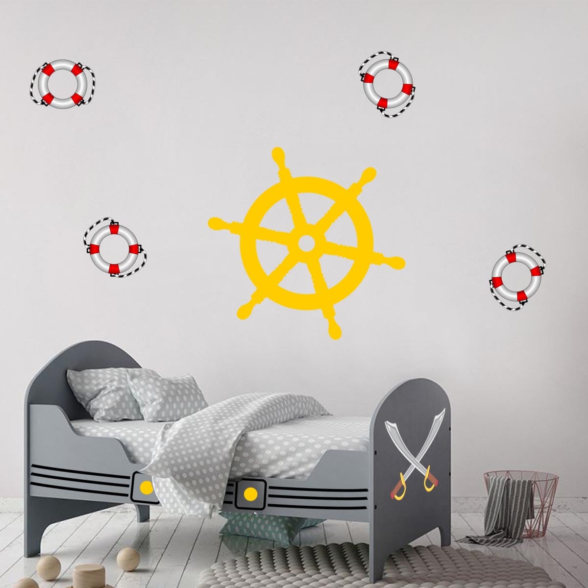 Stickere perete copii Corabia Piratilor 1