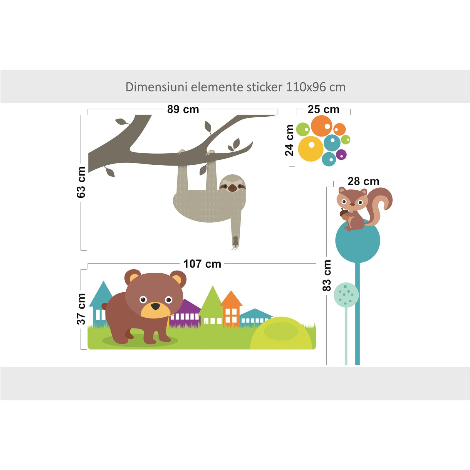 Stickere perete copii