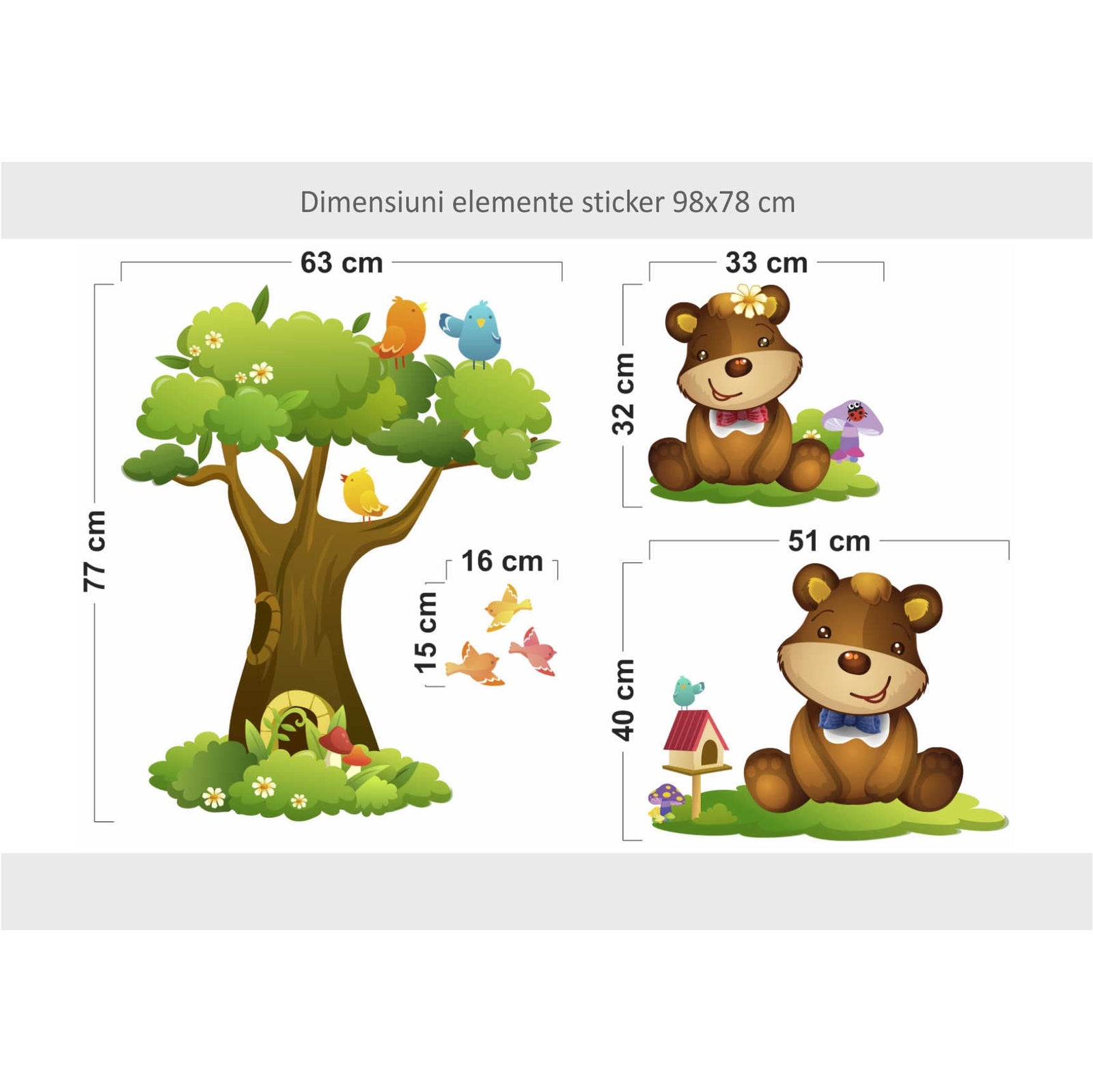 Stickere perete copii