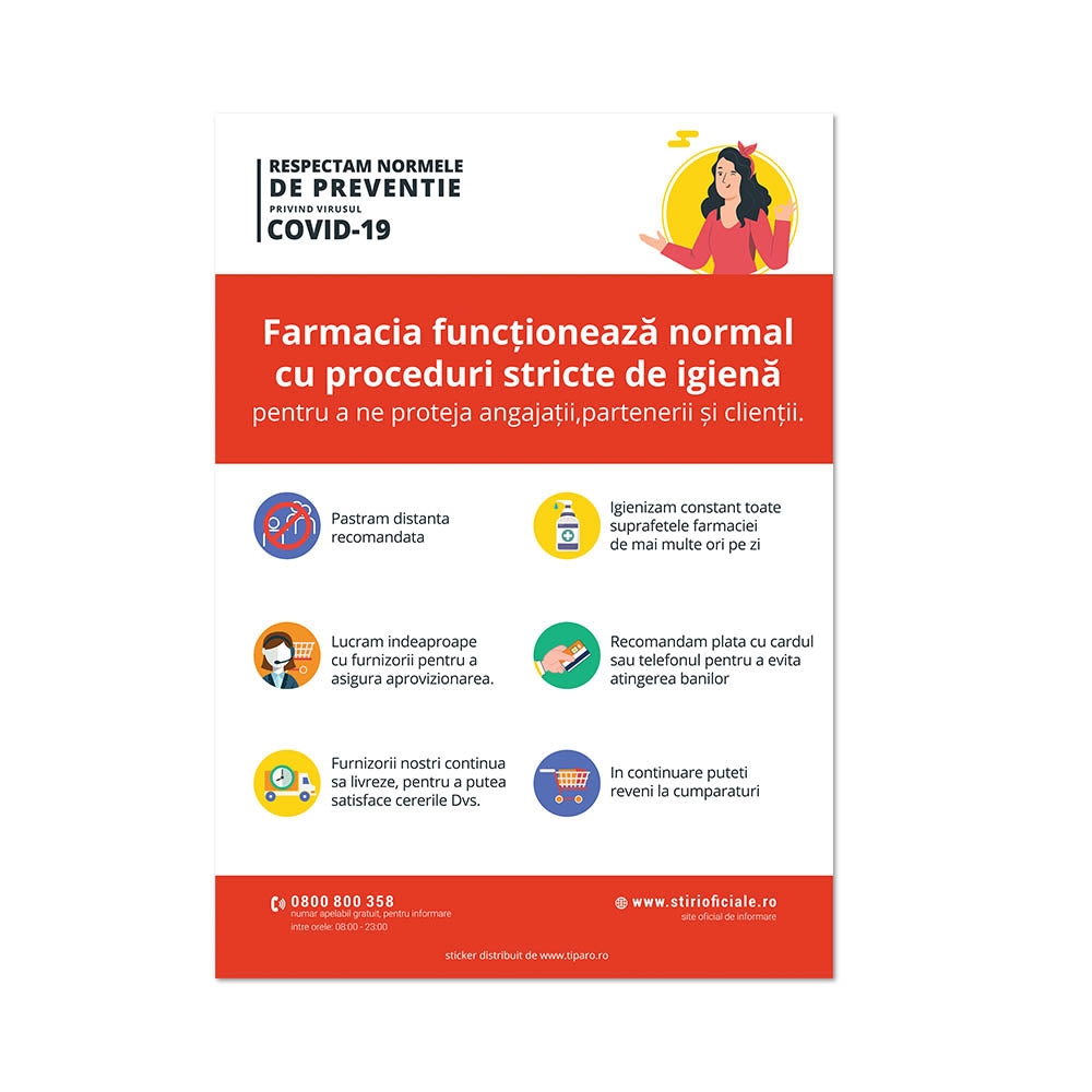 Stickere preventie FARMACIE 1