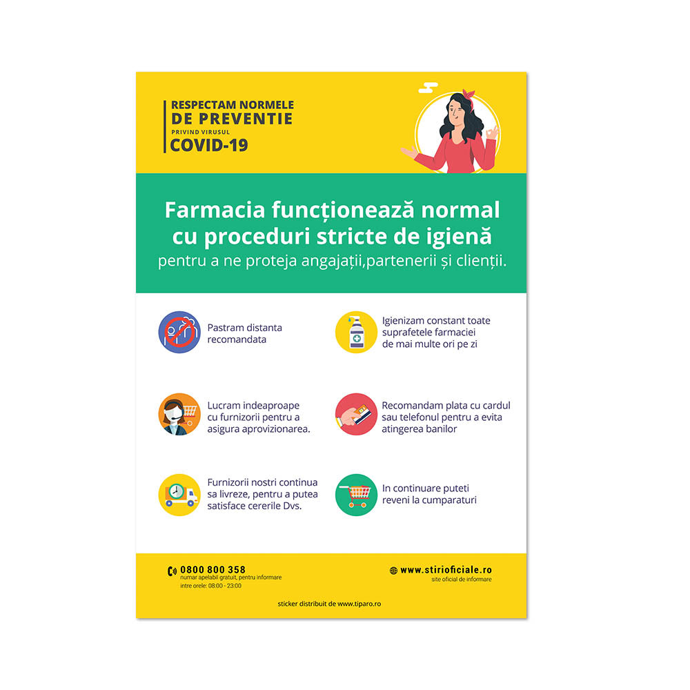 Stickere preventie FARMACIE 2