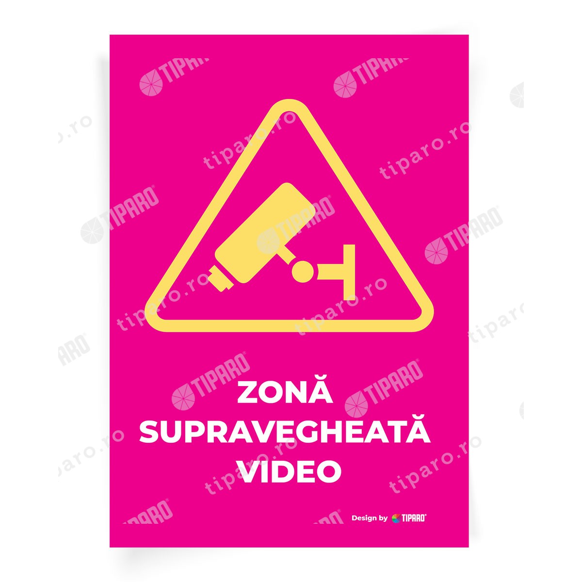 Stickere preventie Zona supravegheata video 10