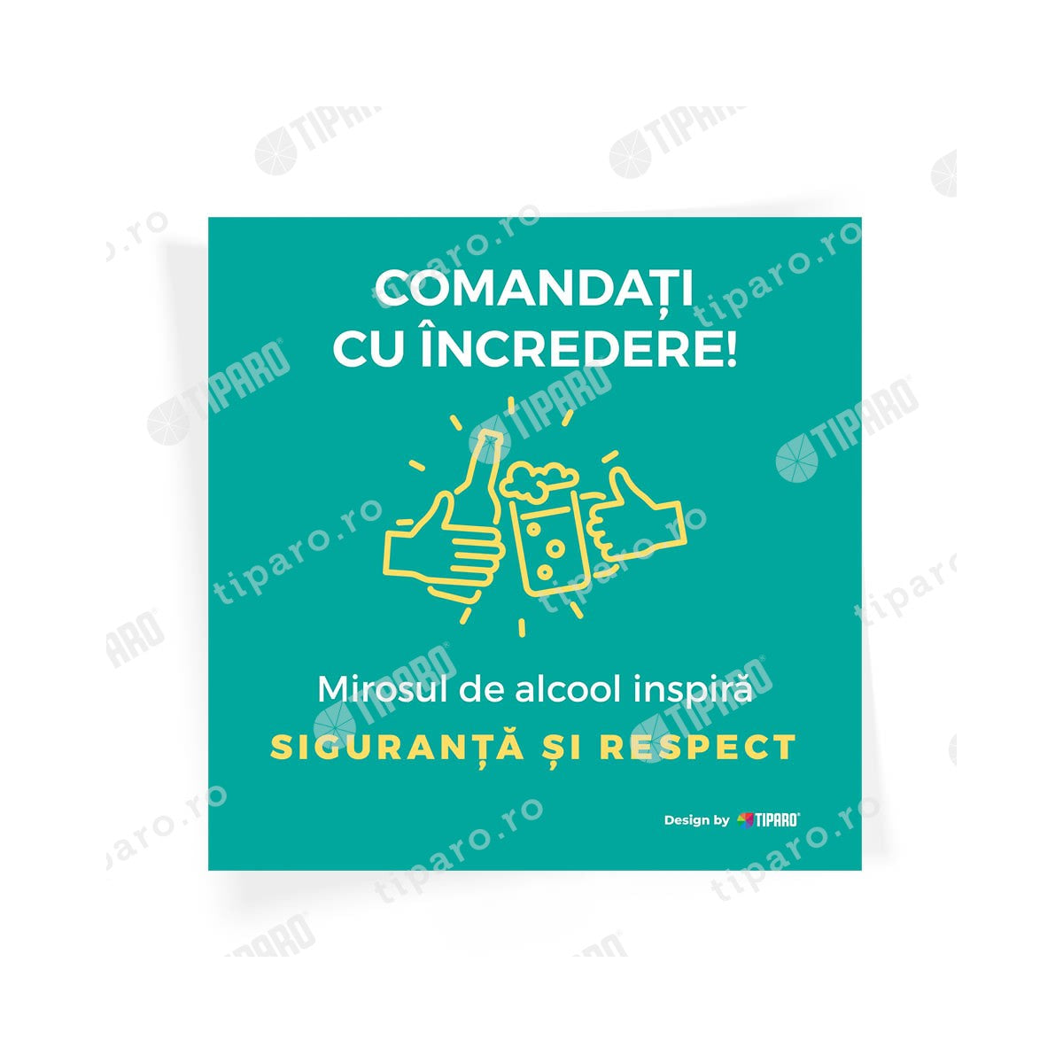 Stickere preventie horeca bere 6