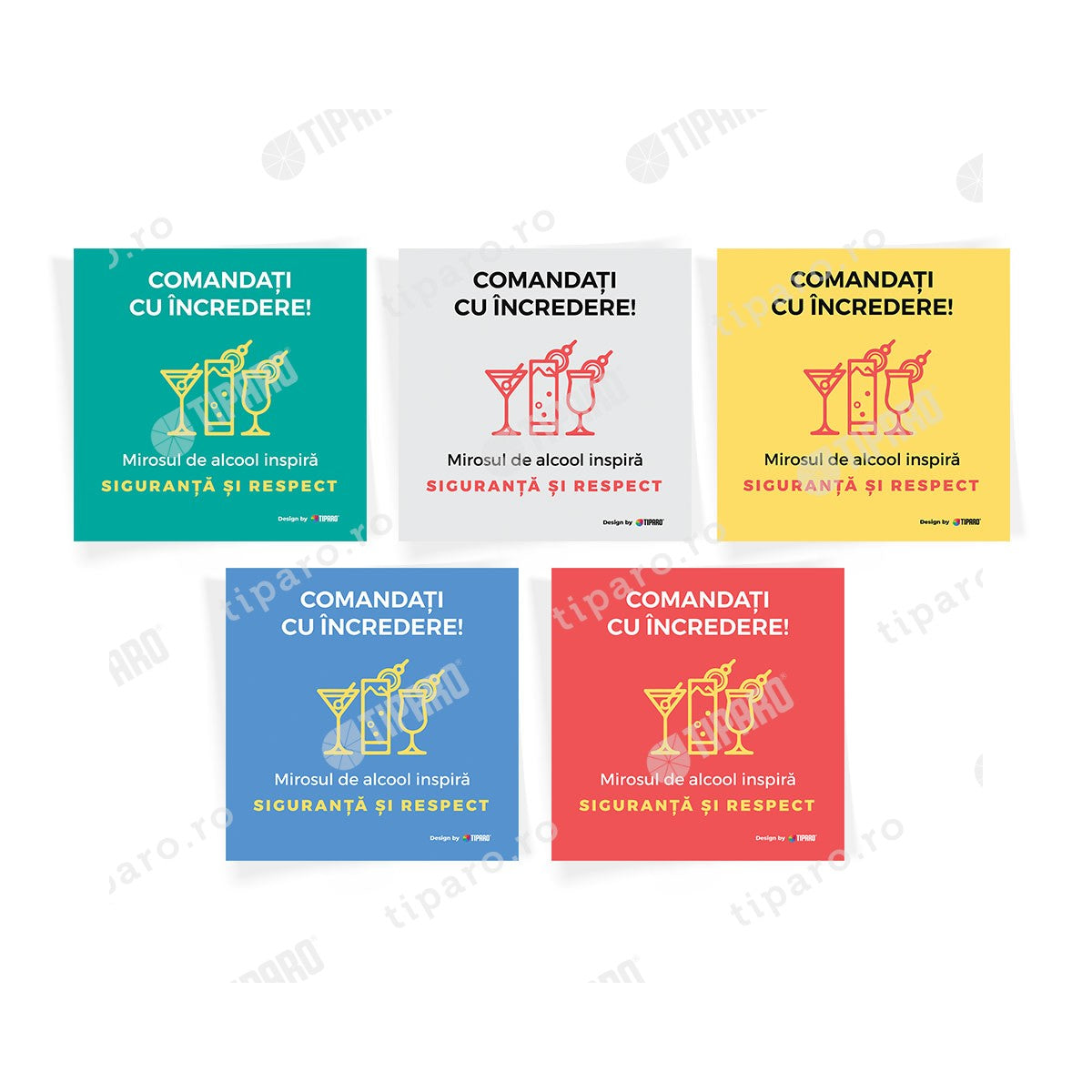 Stickere preventie horeca cocktail 10 bucati 6