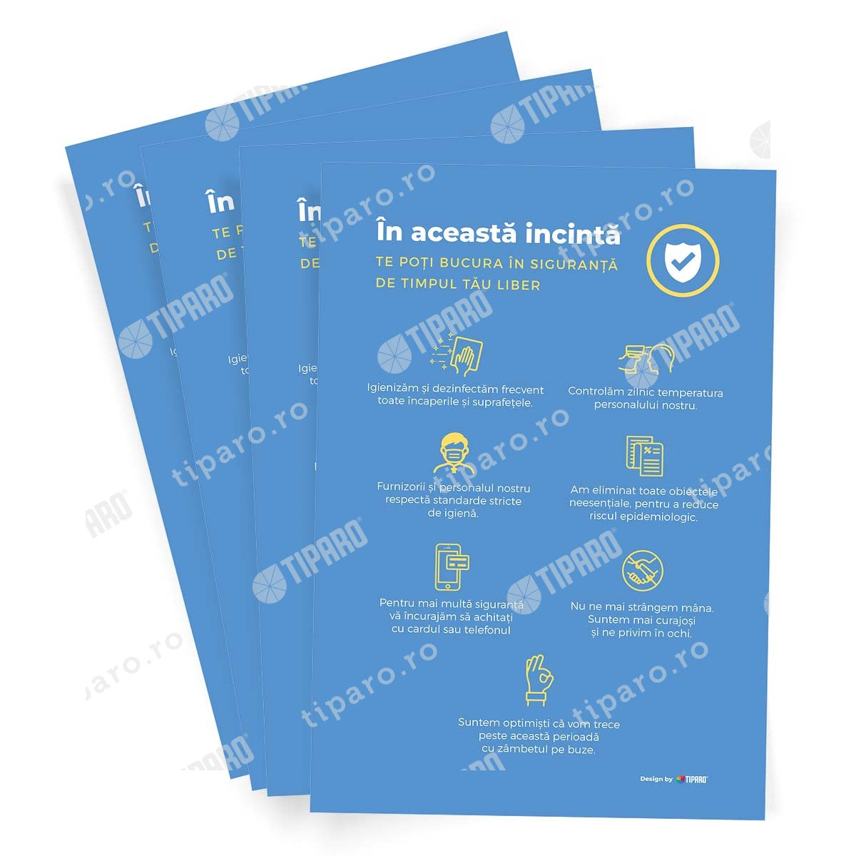 Stickere preventie horeca in siguranta 4 bucati 6