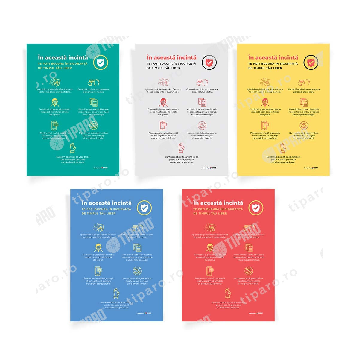 Stickere preventie horeca in siguranta 4 bucati 6