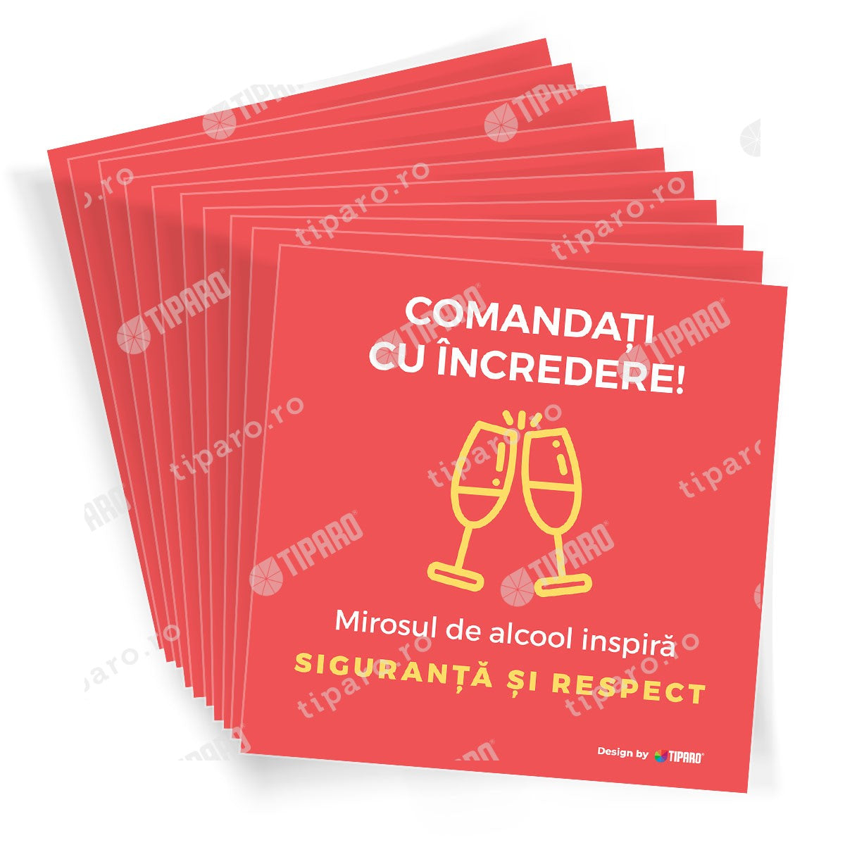 Stickere preventie horeca proseco 10 bucati 6