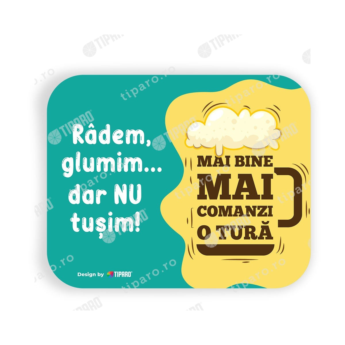 Stickere preventie horeca radem si glumim orizontal