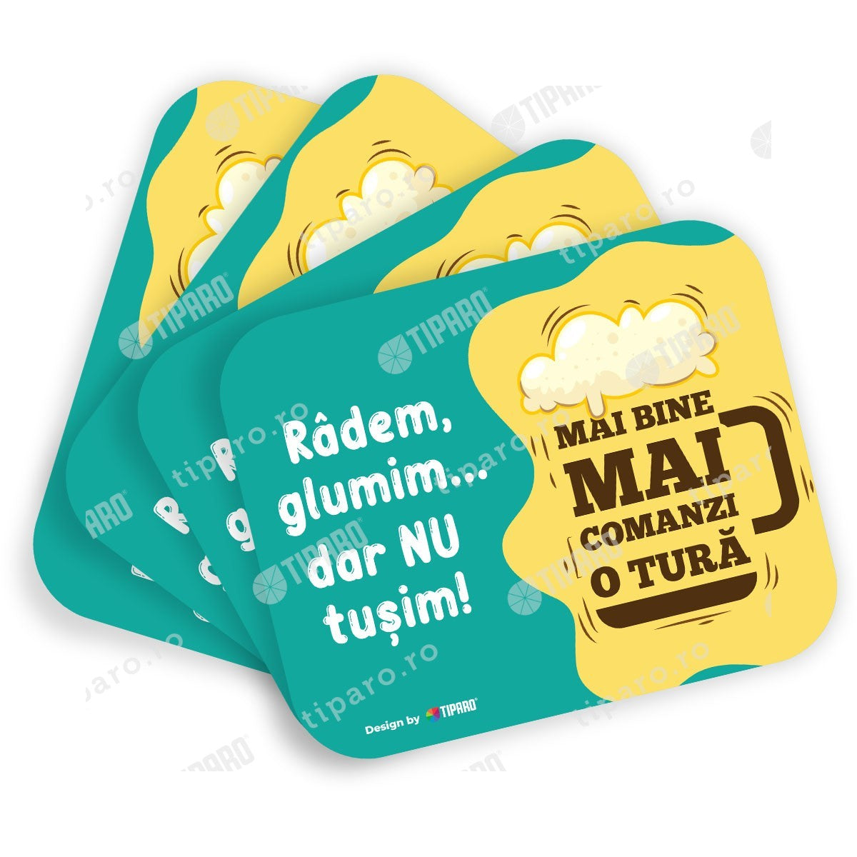 Stickere preventie horeca radem si glumim orizontal 4 bucati