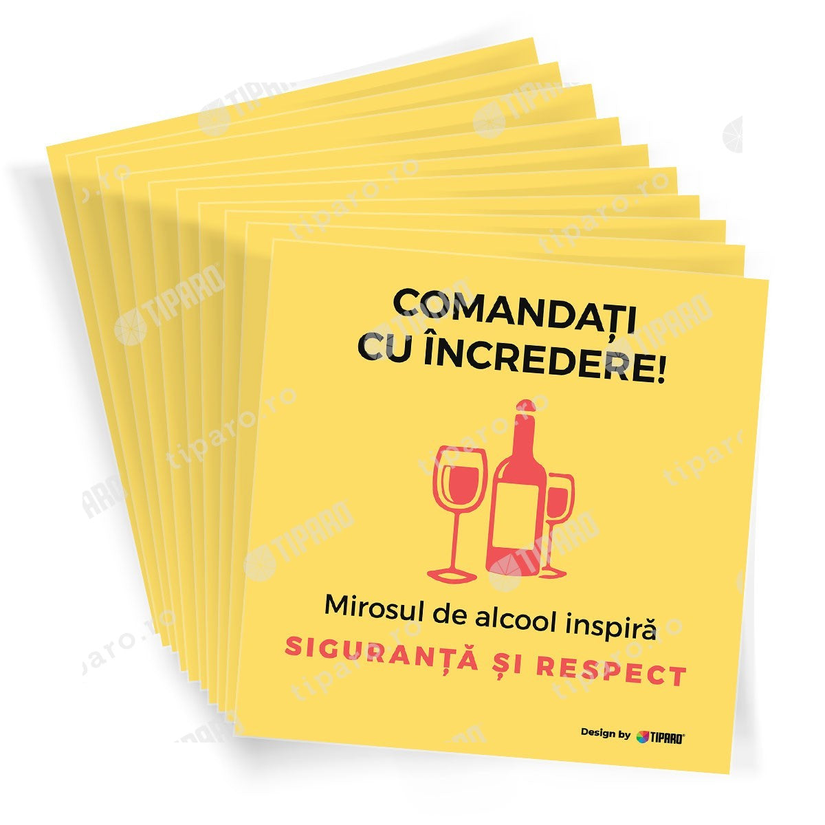 Stickere preventie horeca vin 10 bucati 6