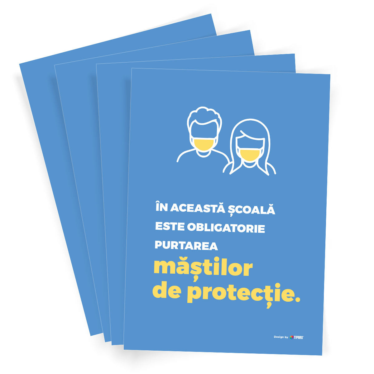Stickere preventie scoala Purtarea mastilor 4 bucati 6
