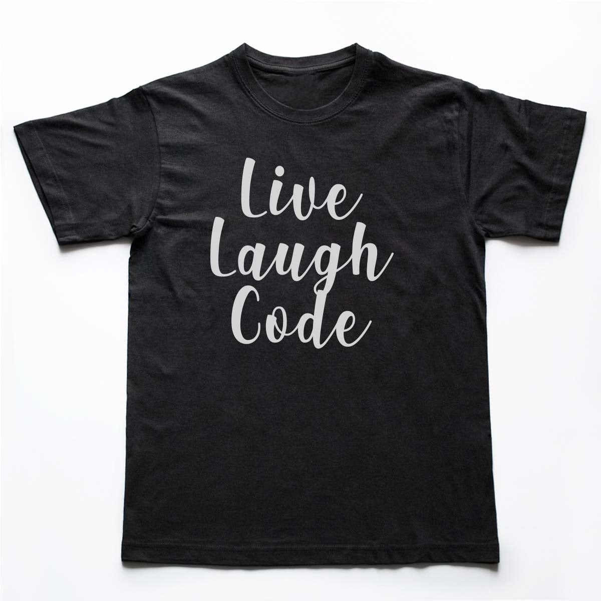 Tricou Programator Live Laugh Code 2