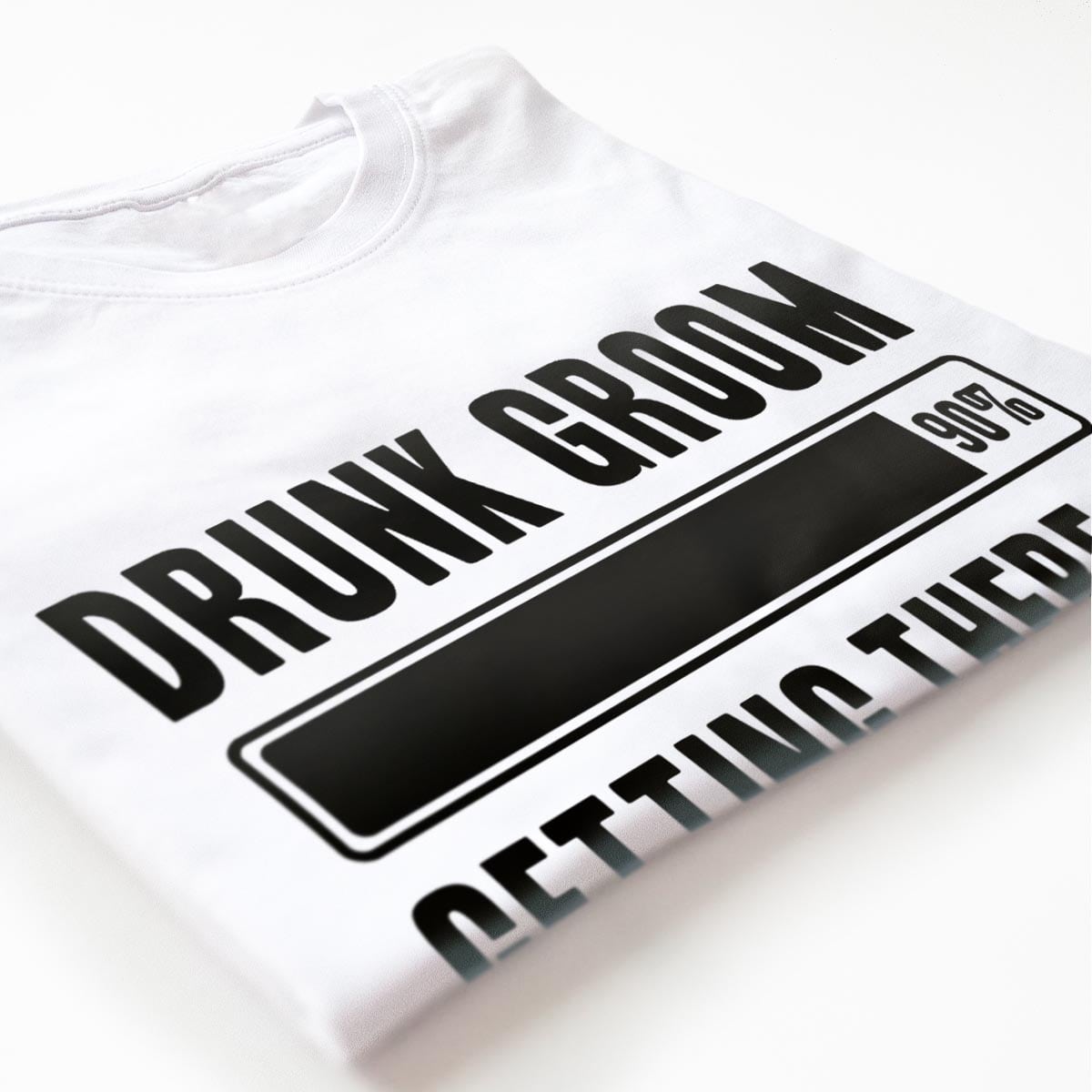 Tricouri petrecerea burlacilor Drunk Groom 2a