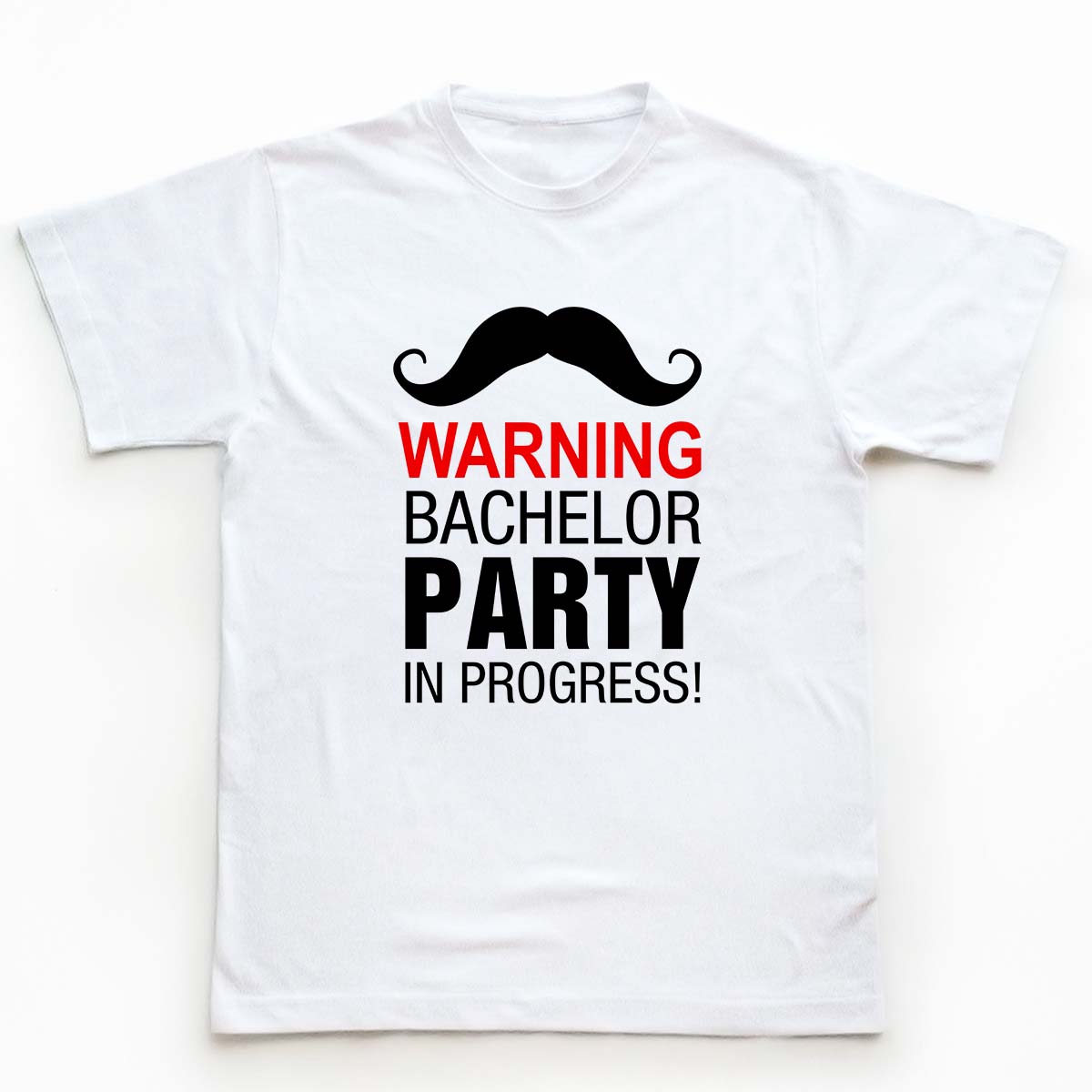 Tricouri petrecerea burlacilor - Groom moustache1