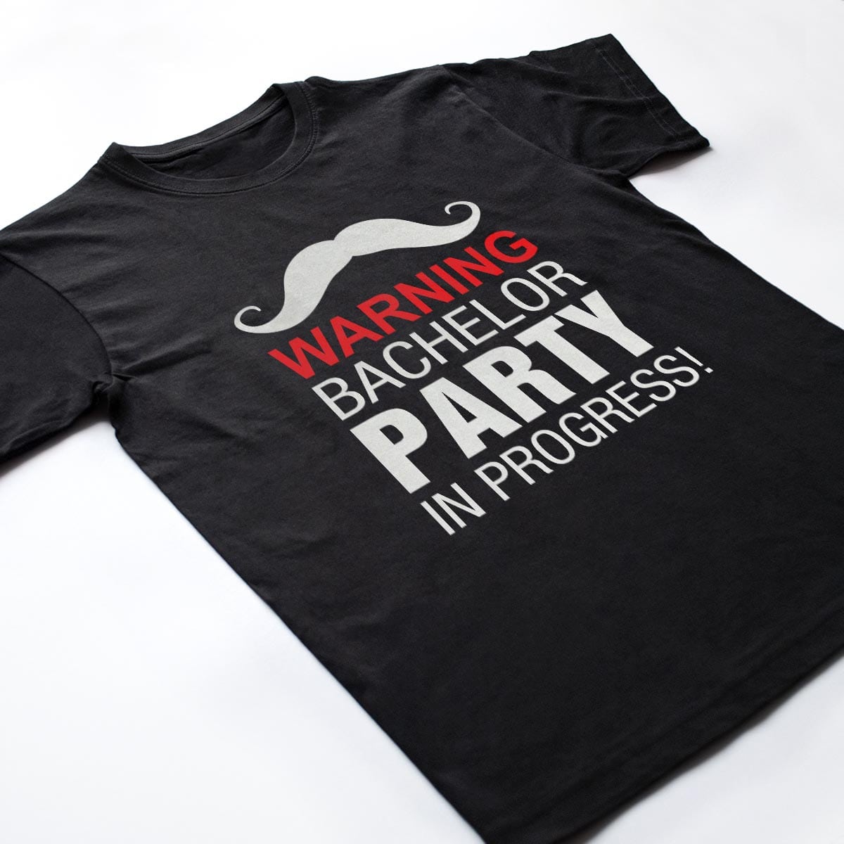 Tricouri petrecerea burlacilor - Groom moustache6
