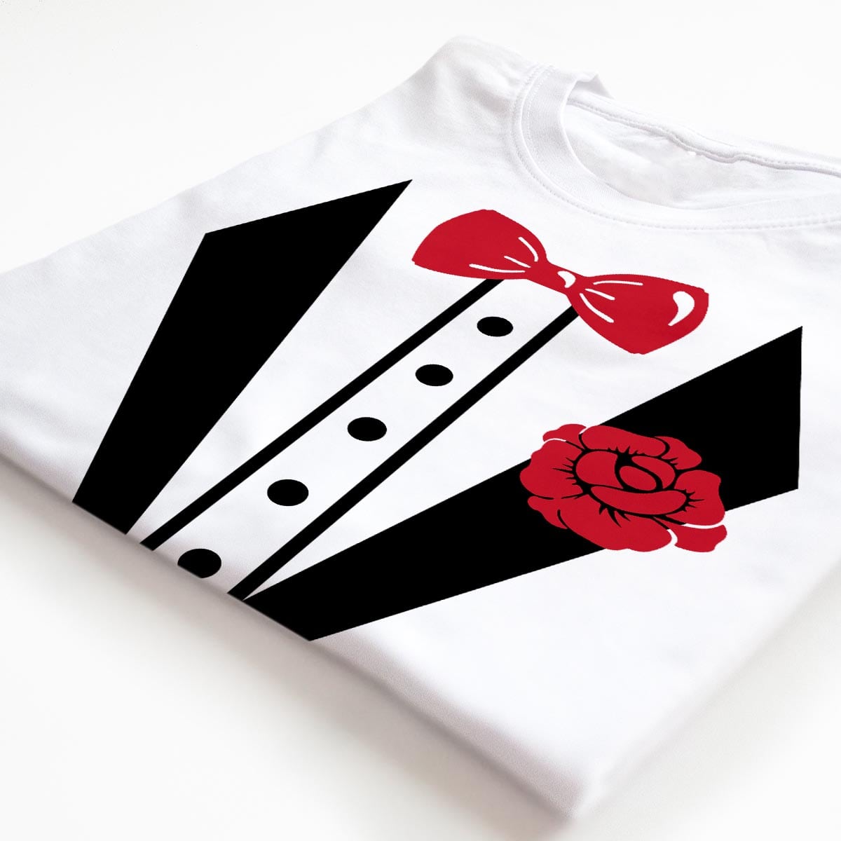 Tricouri petrecerea burlacilor - Tuxedo groom3