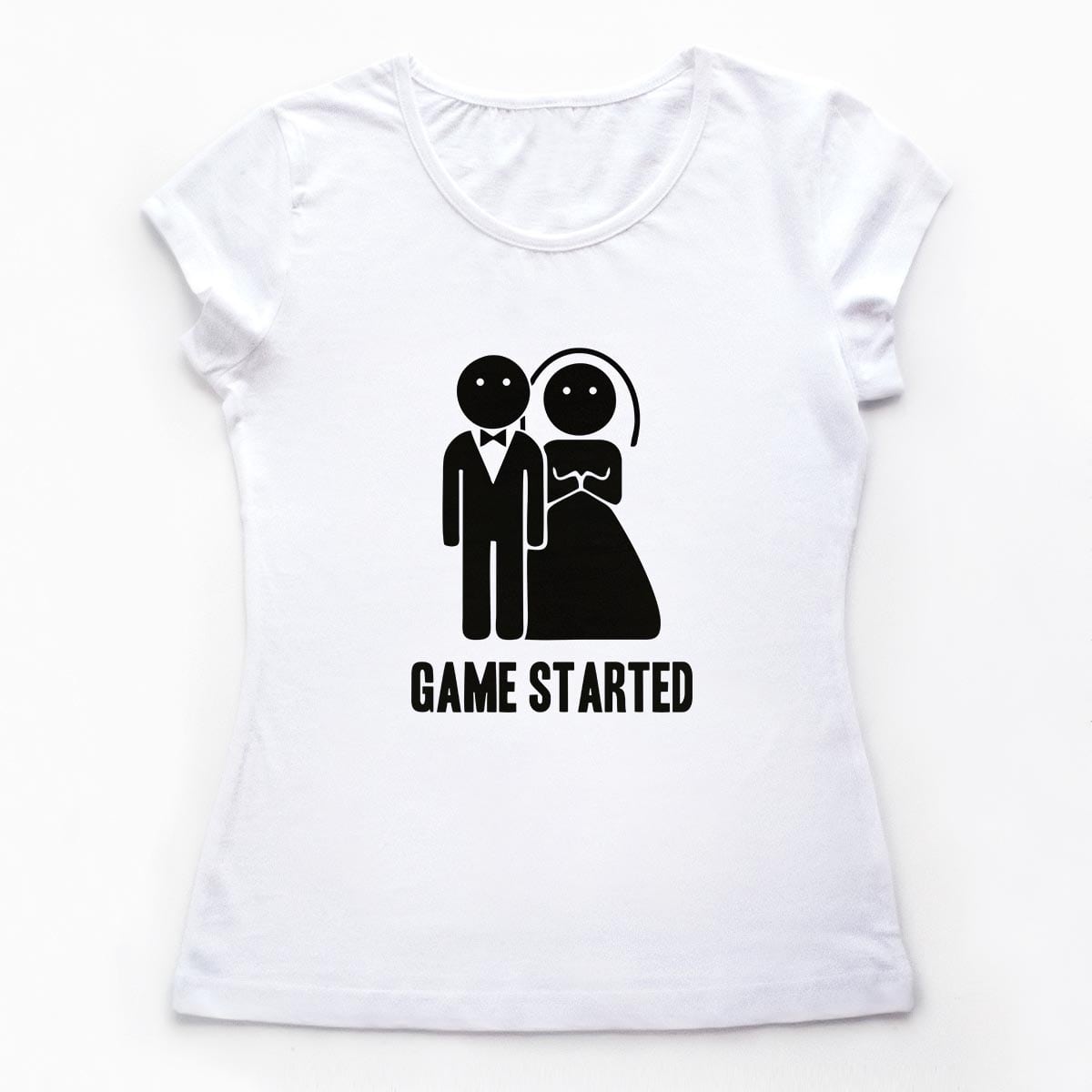 Tricouri petrecerea burlacitelor Game Started 1