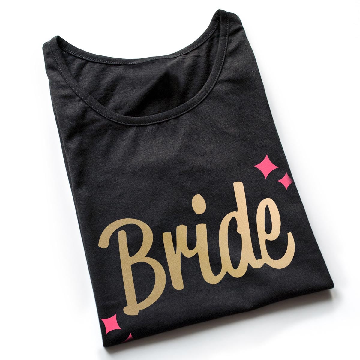 tricouri petrecerea burlacitelor Sweet Bride - gold 7