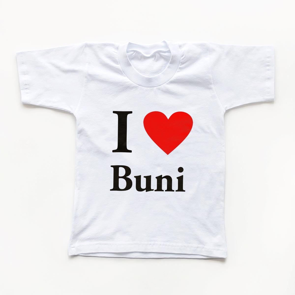 Tricouri copii I love buni 1