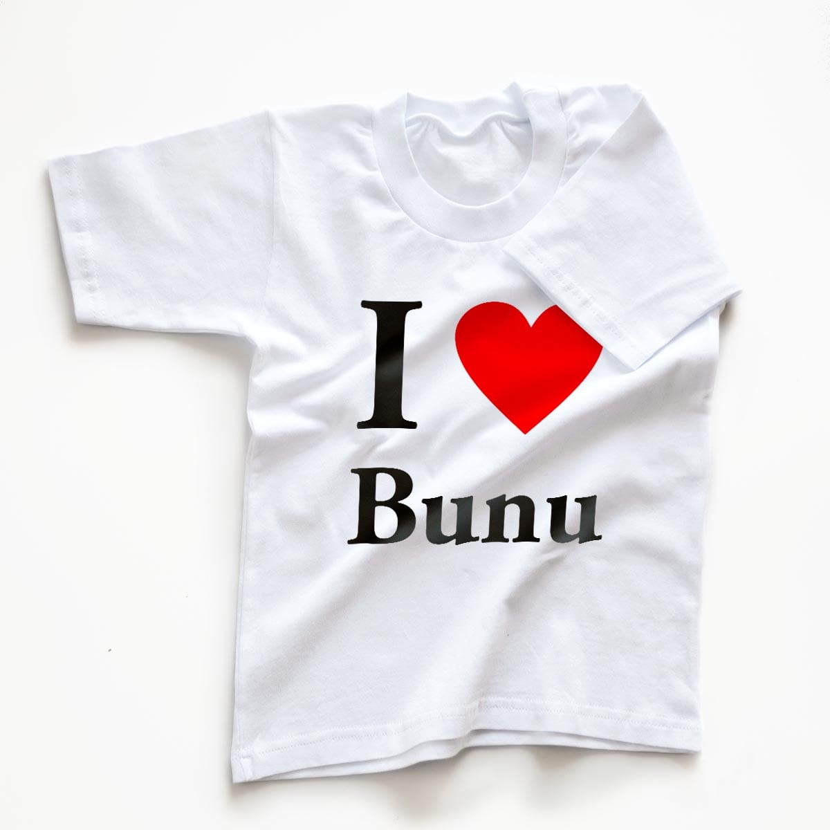 Tricouri copii I love bunu 1