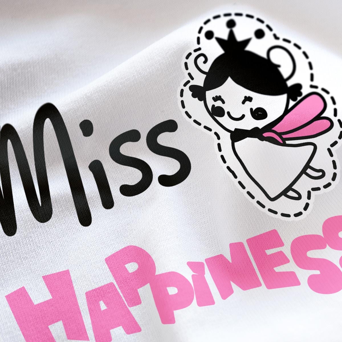 Tricouri copii Miss happiness 1