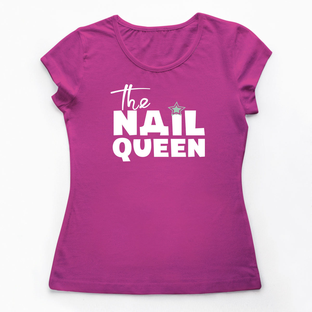 Tricou femei nail art Nail Queen