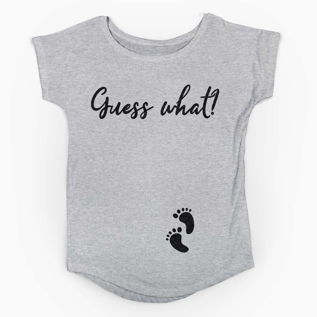 Tricou gravide Guess What 2