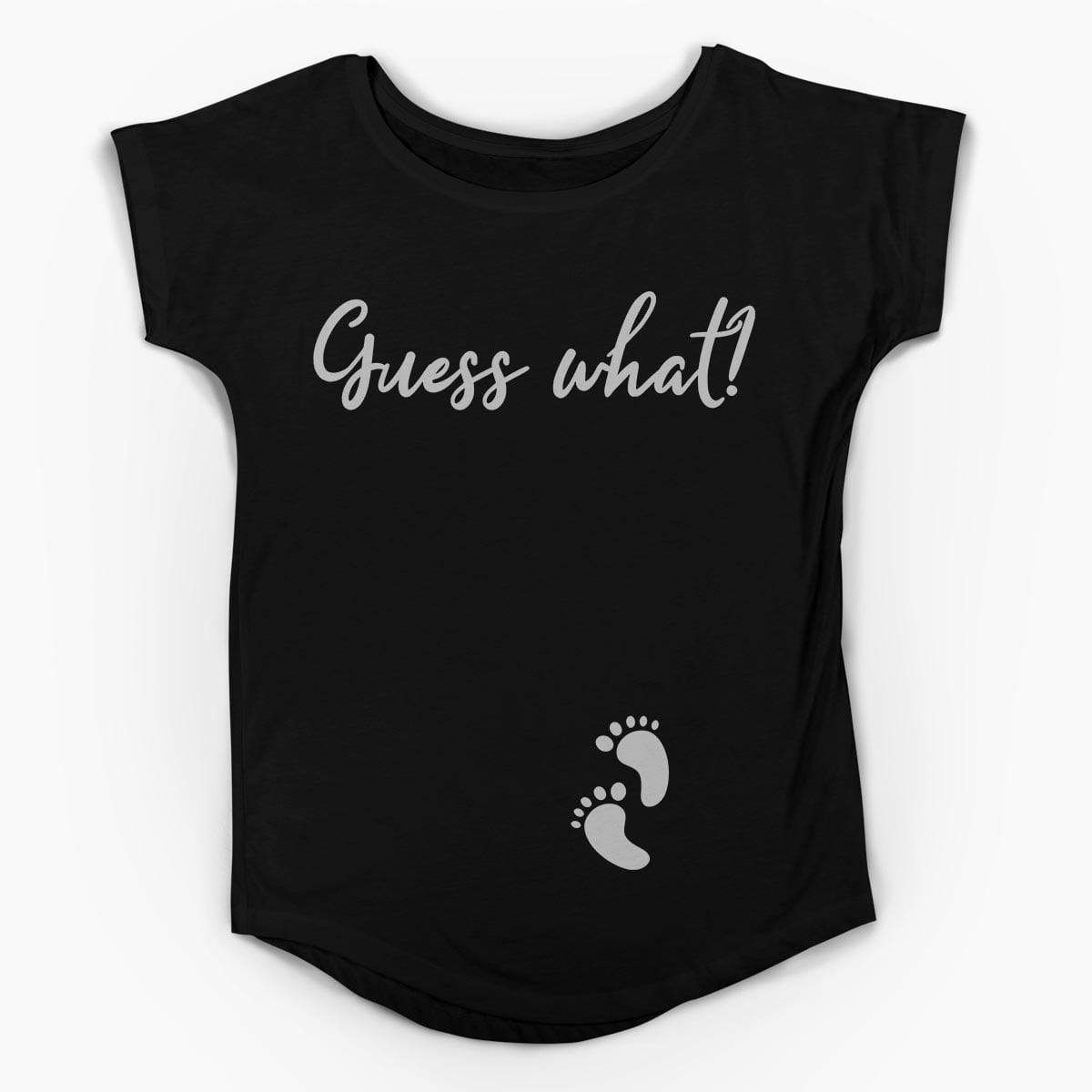 Tricou gravide Guess What 4