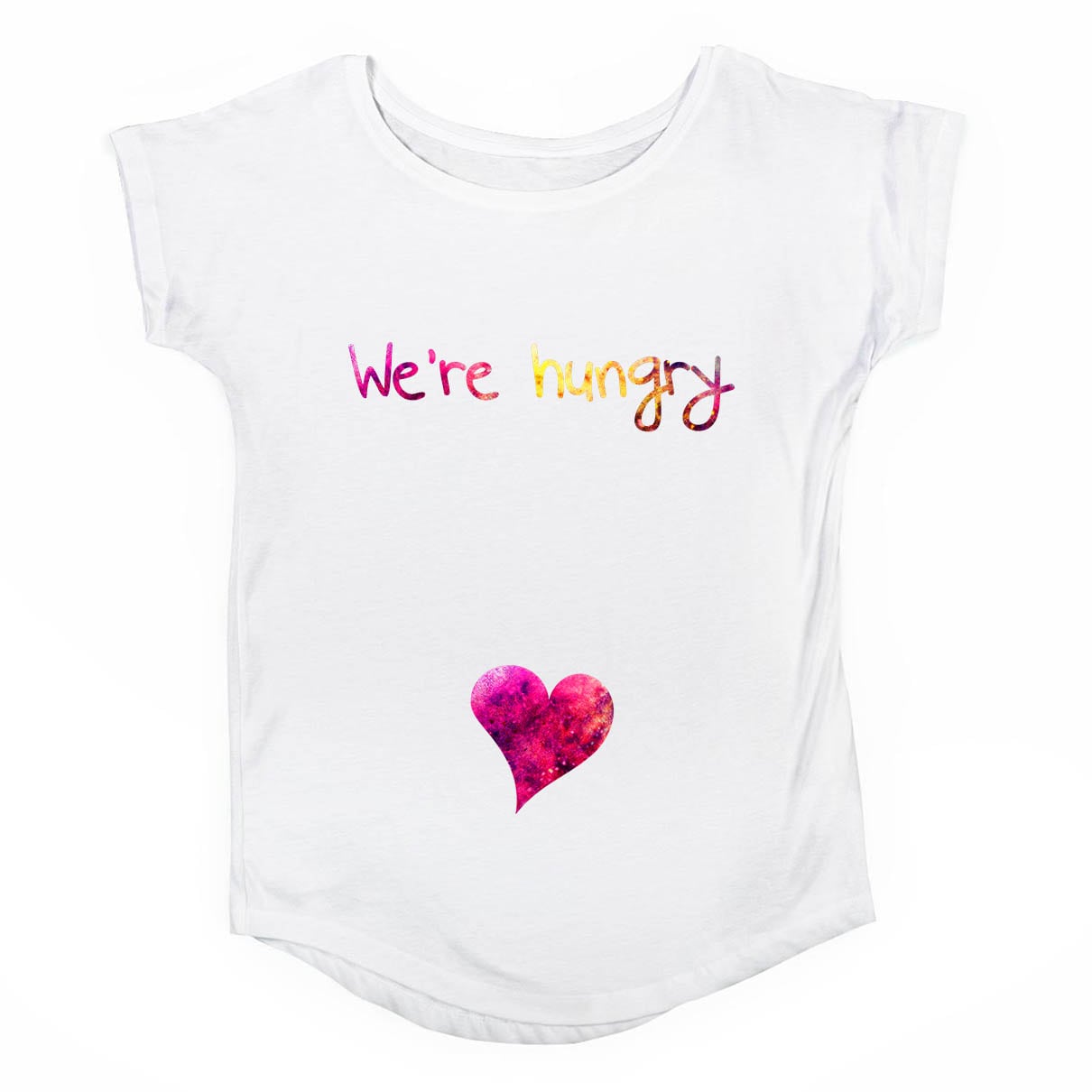 Tricou gravide We're hungry -1 tiparo.ro